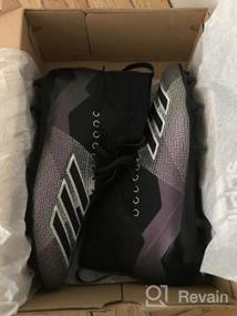 img 7 attached to Adidas Adizero Black Metallic Athletic Men's Football Shoes