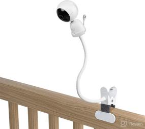 img 4 attached to 👶 Eufy Baby Monitor Mount: Secure & Adjustable Baby Camera Stand for Crib Nursery - Compatible with Eufy 720P Video Baby Monitor