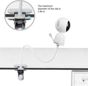 img 2 attached to 👶 Eufy Baby Monitor Mount: Secure & Adjustable Baby Camera Stand for Crib Nursery - Compatible with Eufy 720P Video Baby Monitor