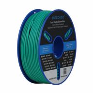 250 ft green silicone wire spool - 12 awg stranded tinned copper wire, flexible for various applications - bntechgo logo