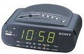 img 1 attached to Sony ICF-C212 FM/AM Clock Radio: Full Power Back-up, Black (Discontinued)