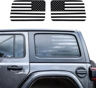 jecar american sticker wrangler 2018 2021 exterior accessories логотип