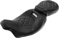 🏍️ c.c. rider motorcycle seat: low-profile seats for harley touring road king, road glide, street glide & more (2009-2020) logo