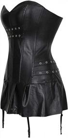 img 2 attached to Get The Ultimate Gothic Look With Kranchungel Women'S Steampunk Corset