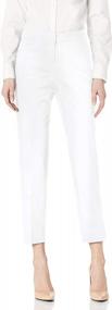 img 2 attached to Rafaella Women'S Lightweight Satin Twill Ankle Dress Pants (Sizes 4-16)