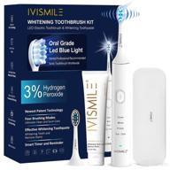 🪥 ivismile electric toothbrush with whitening toothpaste logo