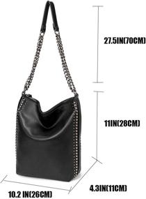 img 2 attached to Crossbody Handbags Women Multipurpose Shoulder Women's Handbags & Wallets ~ Hobo Bags