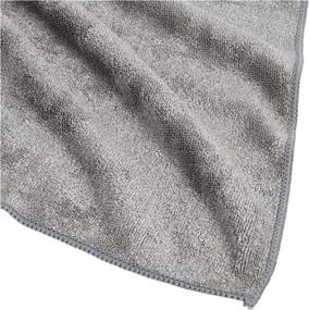 img 2 attached to Quickie Microfiber Cleaning Cloth: Single, Grey, Multi-Surface Cleaner for Kitchen, Bathroom, Living Rooms