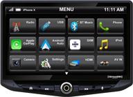 🚗 enhance your in-car entertainment: stinger heigh10 10” universal multimedia car stereo head unit with apple carplay, android auto, siriusxm, bluetooth, gps navigation, toslink audio & hdmi input (un1810) логотип