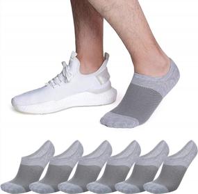 img 3 attached to Invisible And Durable No Show Socks For Men And Women - Anti-Blister, Low Cut And Perfect For Running (6 Pack)