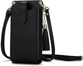 img 4 attached to 👜 Stylish and Lightweight Peacocktion Crossbody Shoulder Wallet - Ideal Women's Handbags & Wallets at Crossbody Bags