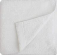 6 piece everplush porcelain quick-dry flat loop washcloth towel set logo
