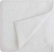 6 piece everplush porcelain quick-dry flat loop washcloth towel set logo