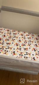 img 4 attached to Super Soft Fitted Crib Sheet - Disney Winnie The Pooh Classic Tan And Green Design With Eeyore, Tigger, And Piglet For The Holidays