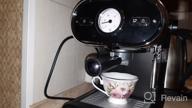 img 1 attached to Rozhkovy coffee maker Kitfort KT-702, black review by Barbara Trojanowska ᠌