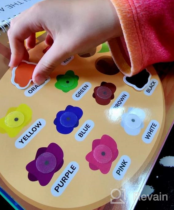 img 1 attached to Montessori Autism Preschool Busy Book For Toddlers Ages 1-3-4 With 8 Colorful Markers - 30 Page Educational Quiet Activity Books For Kids 3-4-8 Years Old. review by Carlito Tardy