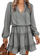 ruffled casual dresses for women's clothing at happy sailed logo