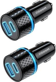 img 4 attached to USB C Car Charger Car Electronics & Accessories ... Car Electronics Accessories