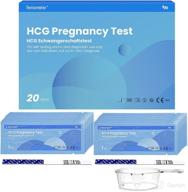 🤰 top-rated pregnancy test strips 20-count kit - over 99% accuracy & easy to use logo