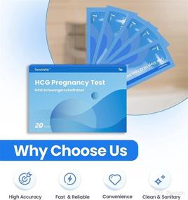 img 3 attached to 🤰 Top-Rated Pregnancy Test Strips 20-Count Kit - Over 99% Accuracy & Easy to Use