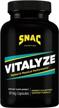 snac vitalyze mental alertness and physical performance enhancing energy supplement, 90 capsules logo