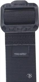 img 1 attached to TRU SPEC Belt Security-Friendly Black: Durable Convenience for Enhanced Personal Safety