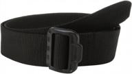 tru spec belt security-friendly black: durable convenience for enhanced personal safety logo