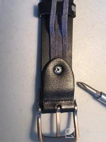 img 5 attached to Stylish Women'S Leather Belts With Pin Buckle For Perfectly Paired Jeans And Pants