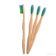 🌱 eco-friendly bamboo toothbrush set: biodegradable and compostable logo