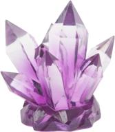 🐠 enhance your aquarium with amethyst pink penn-plax deco-replicas crystal cluster - safe for both freshwater and saltwater tanks logo