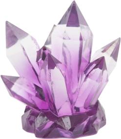 img 2 attached to 🐠 Enhance Your Aquarium with Amethyst Pink Penn-Plax Deco-Replicas Crystal Cluster - Safe for Both Freshwater and Saltwater Tanks