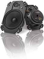 🔊 infinity kappa 4"x6" 2-way loudspeakers-pair (black): immersive sound experience for any space логотип