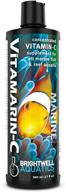 brightwell aquatics vitamarin c - high-potency concentrated vitamin c supplement for marine aquariums logo