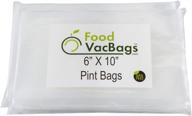 foodvacbags 10 inch pouches compatible foodsavertm logo