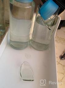 img 5 attached to Aquasana AQ-6006-OR 18Oz Glass Water Bottle W/ Silicone Sleeve - Orange