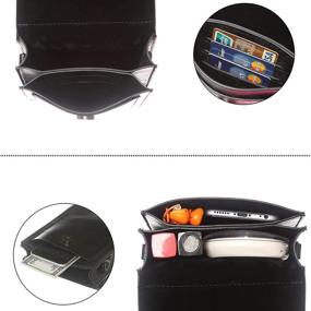 img 2 attached to MINICAT Portable Crossbody Wallet Credit Women's Handbags & Wallets : Crossbody Bags