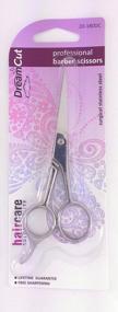 img 4 attached to Dreamcut Professional 5" Stainless Steel Barber Scissors - Perfect For Hair Cutting & Trimming!