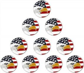 img 4 attached to Kaveno Golf Ball Marker - Assorted Designs (Pack Of 5/10/20) From The Golf Collection Series