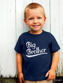 img 2 attached to 👦 Sibling Shirts Set, Boys and Girls Matching Outfits for Big Brother and Little Sister