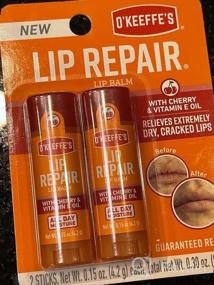 img 5 attached to O'Keeffe'S Lip Repair Lip Balm With Cherry & Vitamin E Oil, Stick, Twin Pack