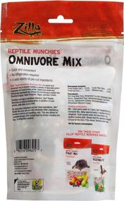 img 2 attached to Zilla Omnivore Food Mix for Pet Bearded Dragons, Water Dragons, Tegus, and Box Turtles - Reptile Munchies, 4-Ounce