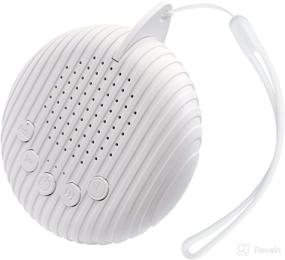 img 4 attached to 🔊 Portable White Noise Machine for Travel Sleeping: 10 Natural Soothing Sounds, Timers, USB Powered - Compact & Efficient Hanging Sound Machine