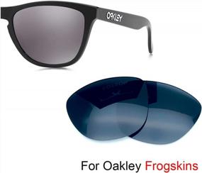 img 3 attached to Обновите свои очки Oakley Frogskins с помощью сменных поляризованных линз LOTSON — доступны различные цвета