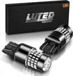switch to luyed 900 lumen led bulbs for brighter reverse, brake and tail lights logo