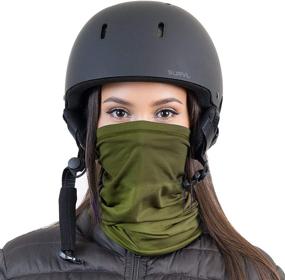 img 1 attached to 🌬️ Breathable Lightweight SURVL Bandanas: Stylish Women's Accessories for Protection via Scarves & Wraps