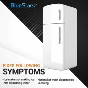 img 1 attached to Замена водяного клапана холодильника BlueStars Ultra Durable WR57X10033 для холодильников GE - точная подгонка и простая установка