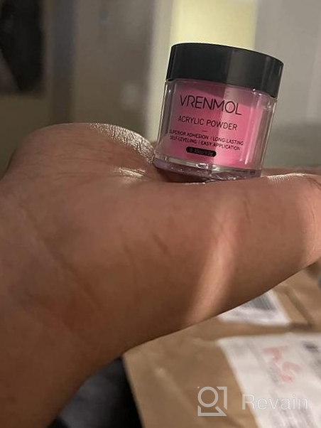 img 1 attached to Glow Up Your Nails For Christmas: Vrenmol’S Professional Acrylic Powder Set With Glowing Effects review by Jamal Sandridge