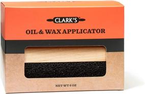 img 2 attached to 🔪 CLARK'S Cutting Board Oil & Wax Applicator: Large Wood Applicator for Food-Safe Mineral Oil on Butcher Blocks, Bamboo, and Utensils – Made of USA Maple for Kitchen Countertops