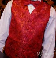 img 1 attached to 👔 Gioberti Boys' Formal Paisley Piece - Trendy Boys' Clothing review by Brady Shayotovich