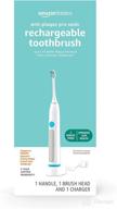 🦷 amazon basics anti plaque rechargeable toothbrush: a powerful oral care solution logo